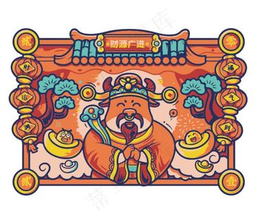 财神牛图片