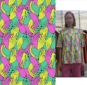 服装印花图片