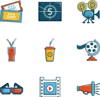 电影院剧院图标图片