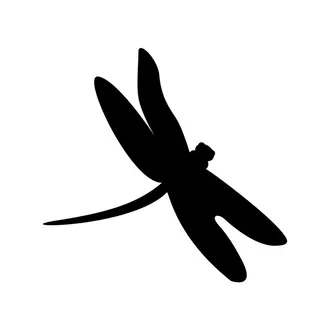 蜻蜓剪影图片 蜻蜓剪影图片
