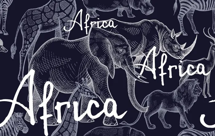 动物丝巾图案图片eps,ai矢量模版下载