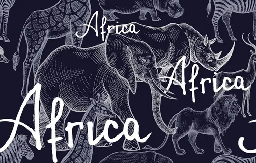 动物丝巾图案图片