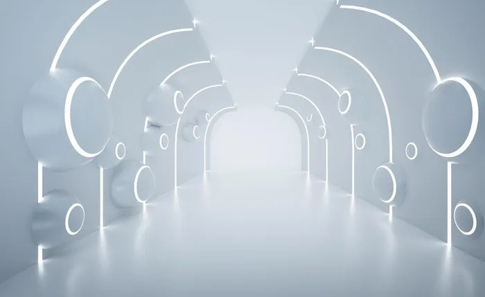 c4d空间立体场景模型图片