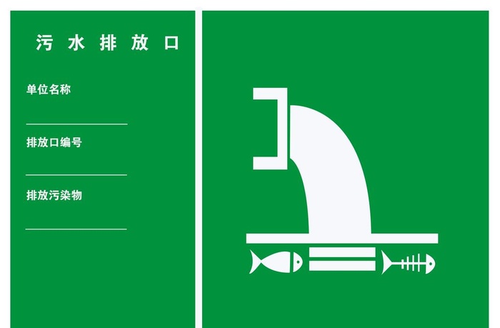 污水排放口图片