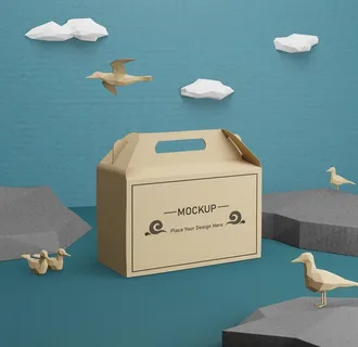 包装盒样机图片