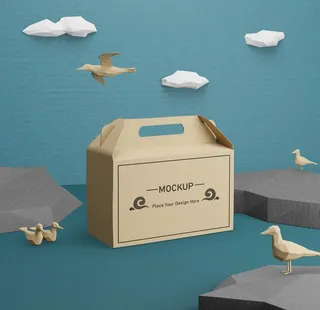 包装盒样机图片