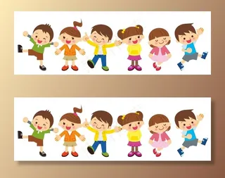 卡通小朋友图片