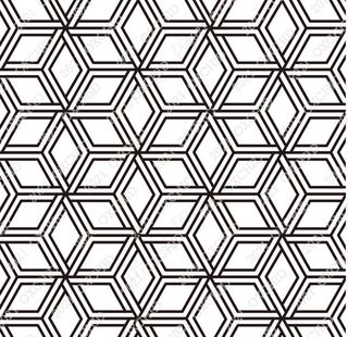 花边菱形几何图案图片