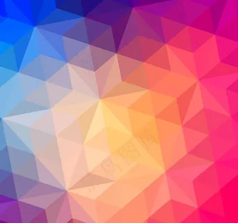 彩色渐变 彩色背景 晶格背景图图片