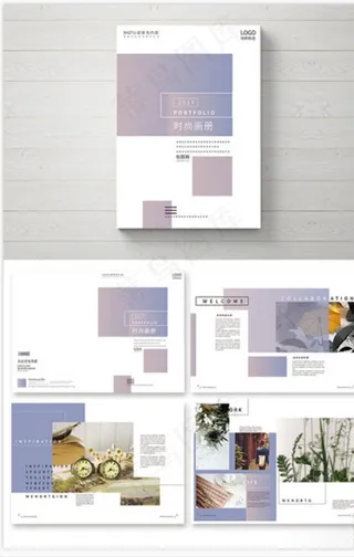 小清新画册图片