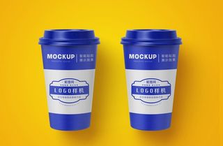 纸杯样机图片