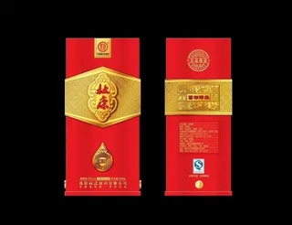 酒包装（平面图）图片