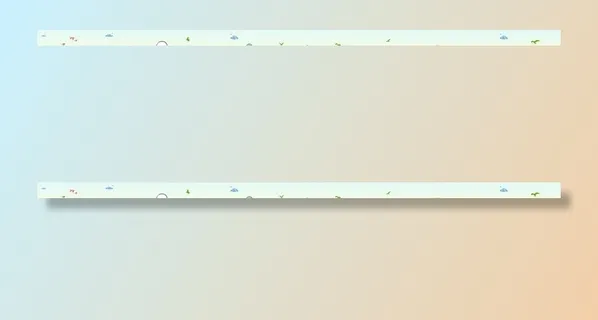 春天简约彩绘横图图片