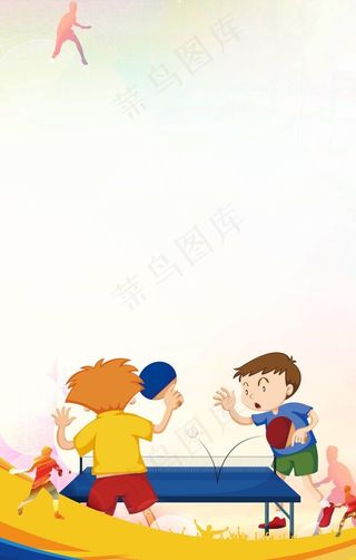 乒乓球图片