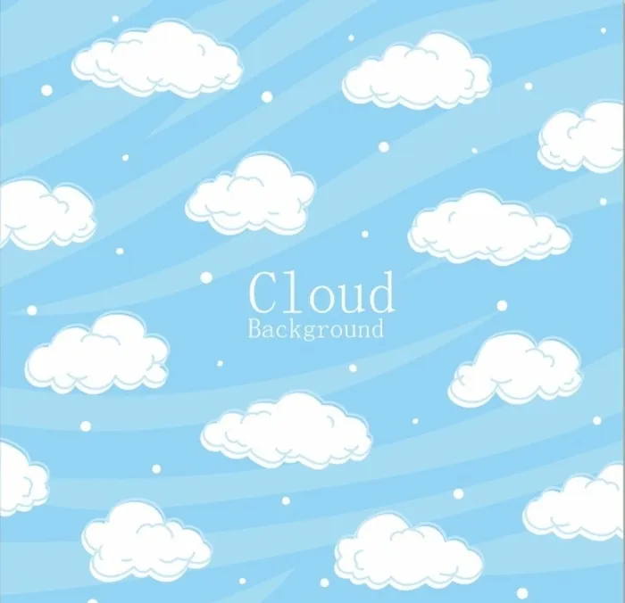 云图片cdr矢量模版下载