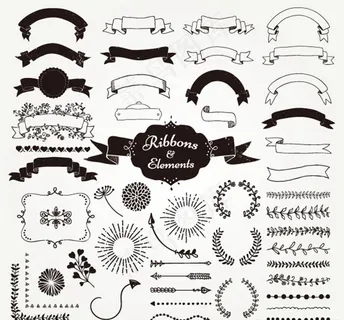 花纹底纹矢量图片