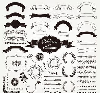 花纹底纹矢量图片