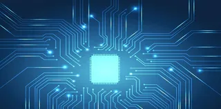 科技芯片背景图片