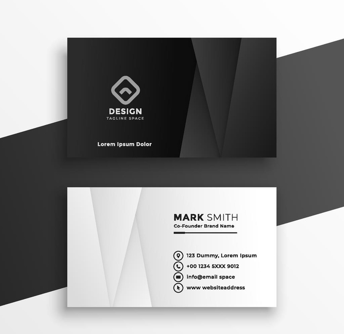 高档名片模板图片