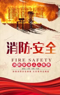 消防安全海报图片 消防安全海报图片