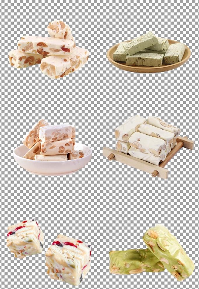 烘焙雪花酥牛轧糖图片