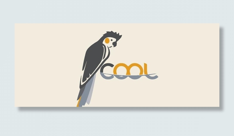 鹦鹉logo图片ai矢量模版下载