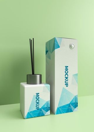 香薰蜡烛样机图片