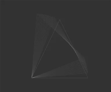 黑色背景科技感线条设计图片