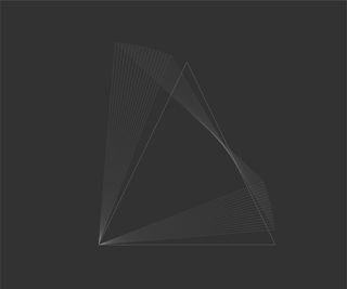 黑色背景科技感线条设计图片