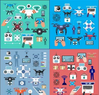 无人机素材图片