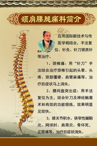 颈肩腰腿疼图片