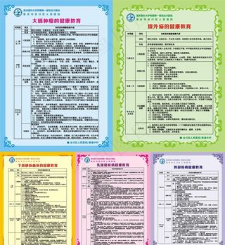 医院科室健康处方宣传单图片
