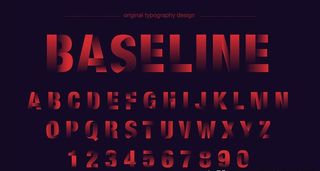 英文字母设计图片