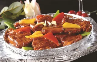 铁板牛仔骨图片