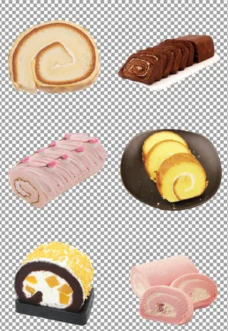 新鲜出炉瑞士卷图片