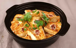 豆腐煲客家酿豆腐让豆腐图片