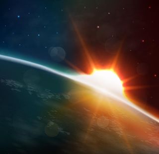 太空海报素材图片