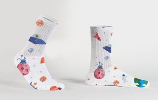 长袜子样机图片