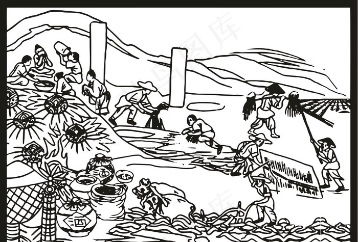 酿酒平面图图片