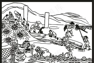 酿酒平面图图片