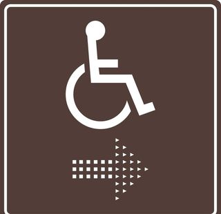 无障碍通道图片