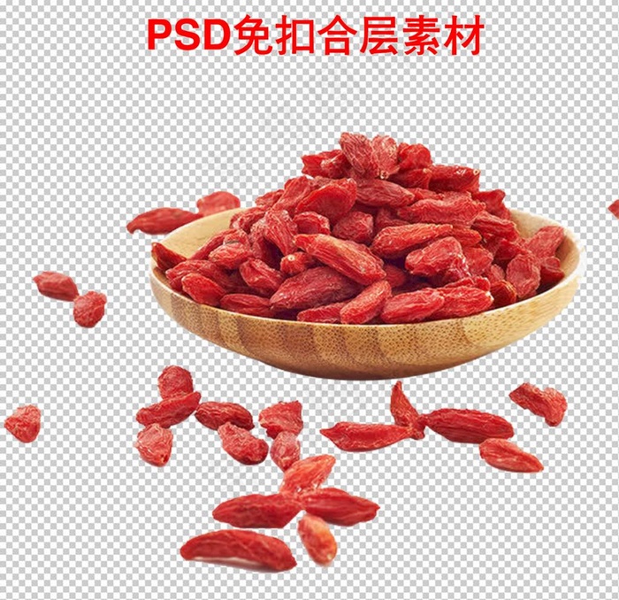 枸杞图片psd模版下载