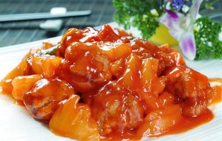 旧菠萝咕咾肉图片