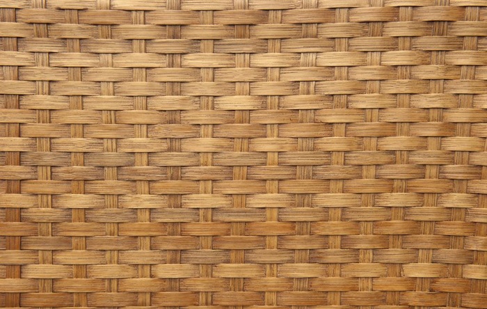 纯手工竹编纹理图案图片