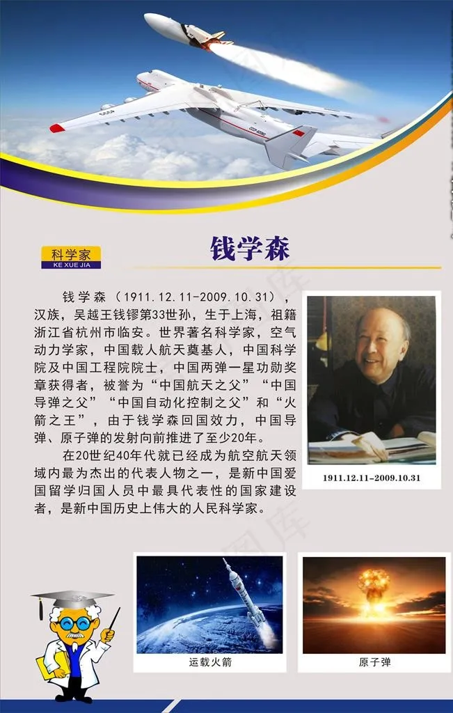 科普图片cdr矢量模版下载