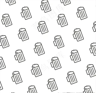 啤酒底纹图片