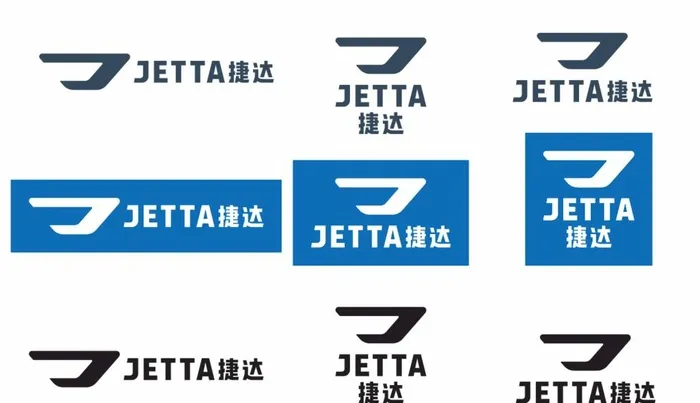 捷达最新LOGO标志图片cdr矢量模版下载