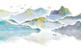 山水画 图片