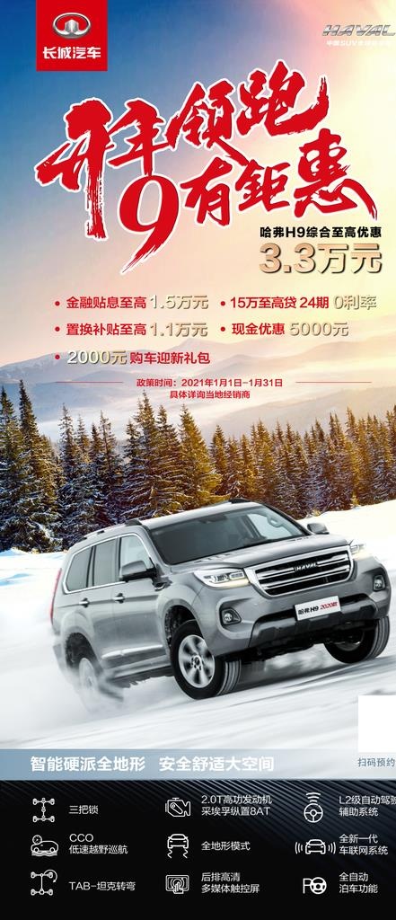 汽车海报图片(1080x2340)psd模版下载