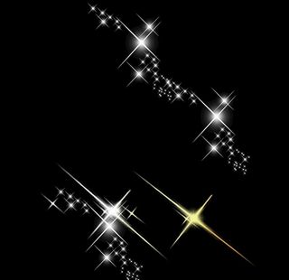 闪烁星星图片